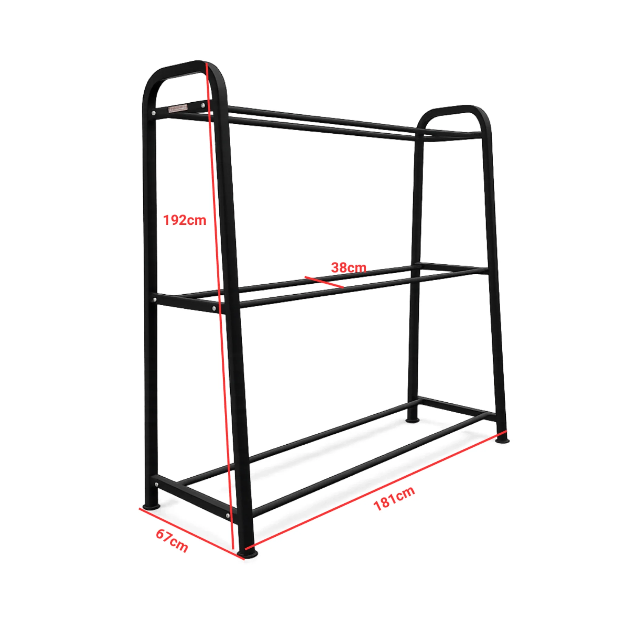 3-Tier Gym Ball Storage Rack — Showroom Demo Unit - Image 2