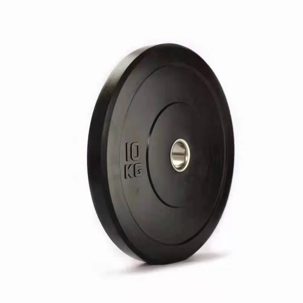 All Black Olympic Bumper Plates — 5kg, 10kg, 20kg | Rubber Weight Plates Australia - Image 9