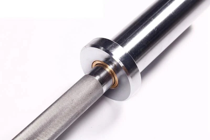 Olympic Dumbbell Handles β 50mm Loadable Bars, 28mm Knurl, Brass Bushings | Pair | Australia - Image 4
