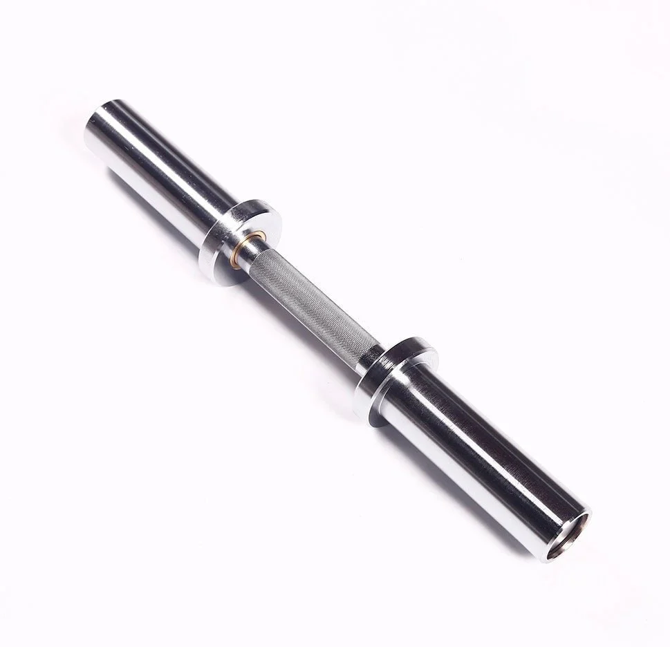 Olympic Dumbbell Handles β 50mm Loadable Bars, 28mm Knurl, Brass Bushings | Pair | Australia - Image 5
