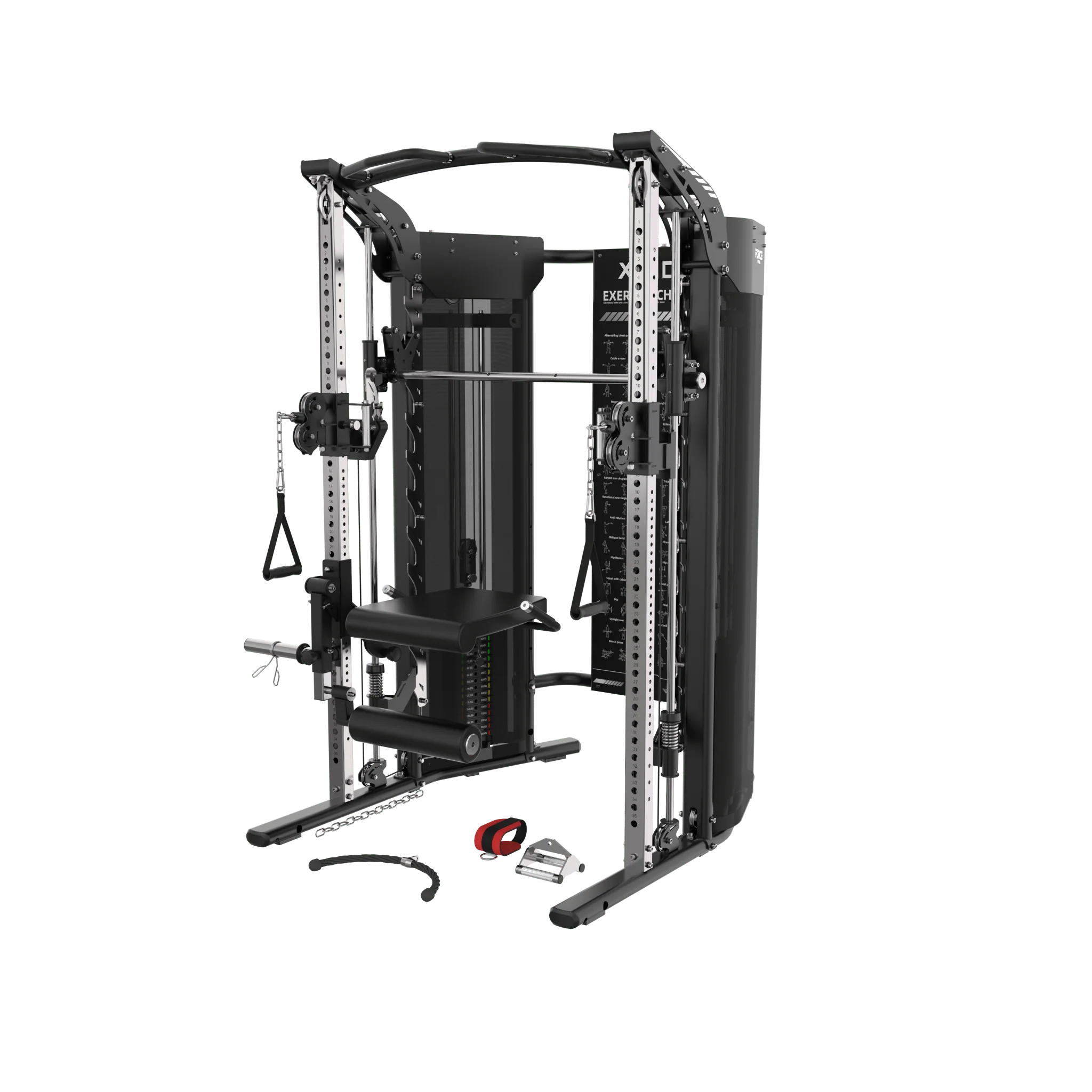 XF10 – Functional Trainer Leg Extension & Curl Attachment - Image 2